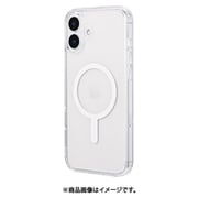 GG-IA24CCGSCL [iPhone 16 Plus用 MagSafe対応・超硬度・耐傷ガラスハイブリッドケース 「GOD GLASS 超凰神」 クリア]