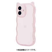 LN-IM24NYMPK [iPhone 16用 猫耳・耐衝撃ハイブリッドケース 「nyamy」 ピンク]