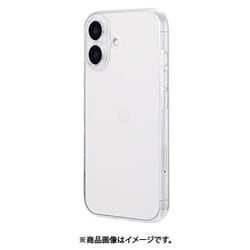 LN-IM24CSTZCL [iPhone 16用 ソフトケース 「UTILO Soft 精密設計」 クリア]