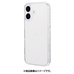 LN-IM24CTHCL [iPhone 16用 耐傷・耐衝撃ハイブリッドケース 「UTILO Hybrid」 クリア]
