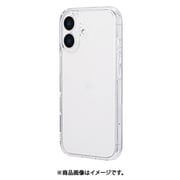 LN-IM24CGSCL [iPhone 16用 耐傷・ガラスハイブリッドケース 「UTILO Hybrid Glass」 クリア]