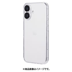 LN-IM24CAGCL [iPhone 16用 カメラレンズ保護ガラスハイブリッドケース 「UTILO All Cover Glass」 クリア]