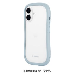 LN-IM24VMFLBL [iPhone 16用 耐傷・耐衝撃ハイブリッドケース 「ViAMO freely」 ライトブルー]