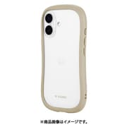 LN-IM24VMFBG [iPhone 16用 耐傷・耐衝撃ハイブリッドケース 「ViAMO freely」 ベージュ]