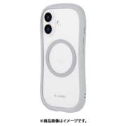 LN-IM24VMCLGY [iPhone 16用 高速充電対応・耐傷・耐衝撃ハイブリッドケース 「ViAMO charge」 ライトグレー]