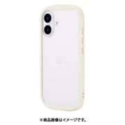 LN-IM24PLCWH [iPhone 16用 耐衝撃ハイブリッドケース 「Cleary」 ミルクホワイト]