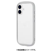 LN-IM24PLCLGY [iPhone 16用 耐衝撃ハイブリッドケース 「Cleary」 ライトグレー]