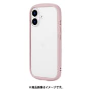 LN-IM24PLCPK [iPhone 16用 耐衝撃ハイブリッドケース 「Cleary」 ダスティピンク]