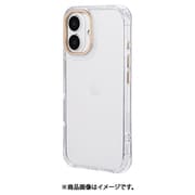 LN-IM24MCGD [iPhone 16用 カメラ保護ハイブリッドケース 「mycam」 シャンパンゴールド]