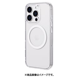 LN-IP24CCGCL [iPhone 16 Pro用 高速充電対応ハイブリッドケース 「UTILO Hybrid Charge」 クリア]