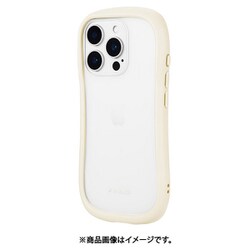 LN-IP24VMFWH [iPhone 16 Pro用 耐傷・耐衝撃ハイブリッドケース 「ViAMO freely」 ミルクホワイト]