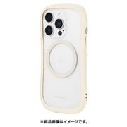 LN-IP24VMCLWH [iPhone 16 Pro用 高速充電対応・耐傷・耐衝撃ハイブリッドケース 「ViAMO charge」 ミルクホワイト]