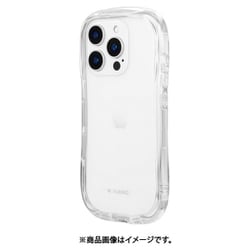 LN-IP24VMCR [iPhone 16 Pro用 耐傷・耐衝撃ハイブリッドケース 「ViAMO crystal」 クリア]