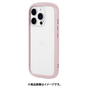 LN-IP24PLCPK [iPhone 16 Pro用 耐衝撃ハイブリッドケース 「Cleary」 ダスティピンク]