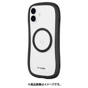 LN-IA24VMCLBK [iPhone 16 Plus用 高速充電対応・耐傷・耐衝撃ハイブリッドケース 「ViAMO charge」 ライトブラック]