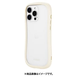 LN-IL24VMFWH [iPhone 16 Pro Max用 耐傷・耐衝撃ハイブリッドケース 「ViAMO freely」 ミルクホワイト]