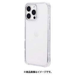 LN-IL24MCSV [iPhone 16 Pro Max用 カメラ保護ハイブリッドケース 「mycam」 シルバー]