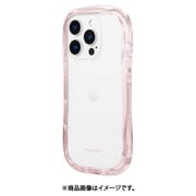LN-IP24VMCRPK [iPhone 16 Pro用 耐傷・耐衝撃ハイブリッドケース 「ViAMO crystal」 ピンク]