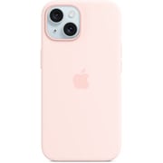 MXPH3FE/A [MagSafe対応 iPhone 15 シリコーンケース ライトピンク]