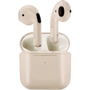 完全ワイヤレスイヤホン Bluetooth対応 くすみカラー ダスティベージュ BES-181BE