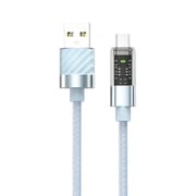 メカニック充電タフケーブル 1m Type-C ブルー BE-1675BL