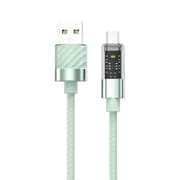 メカニック充電タフケーブル 1m Type-C グリーン BE-1675GL