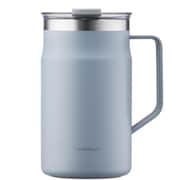 マグカップ ふた付き 保温 保冷 ステンレス 600ml 大きめ ブルー ロック&ロック メトロ LHC4282OBLU