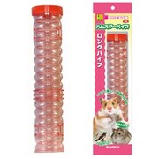 385 [ロングパイプ ハムスターパイプ トンネル おもちゃ 色おまかせ]
