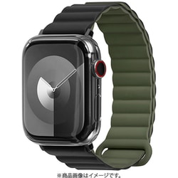 L_AWL_NS_BK [Apple Watch Series 1～9/SE 1～2/Ultra 1～2用 バンド 42/44/45/49mm LAUT NOVI SPROT BLACK]