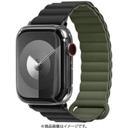 L_AWL_NS_BK [Apple Watch Series 1～9/SE 1～2/Ultra 1～2用 バンド 42/44/45/49mm LAUT NOVI SPROT BLACK]