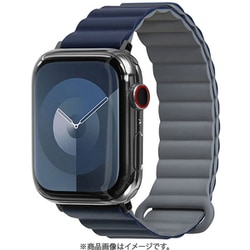 L_AWL_NS_NV [Apple Watch Series 1～9/SE 1～2/Ultra 1～2用 バンド 42/44/45/49mm LAUT NOVI SPROT NAVY]