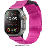 L_AWU_CS_P [Apple Watch Series 1～9/SE 1～2/Ultra 1～2用 バンド 42/44/45/49mm LAUT CHAMPS SPORT PINK]
