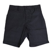 bsg-1806p-BLACKxCHECK-M [DOG SHOT メンズハーフパンツ BLACKxCHECK M]
