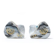 WHITE TIGER II ユニバーサルIEM 6BA+2ESTハイブリッド8ドライバー搭載 QDC-TIGER-S-WH-V2