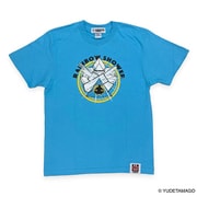 キン肉マン Tシャツ TOHOKU プリズマン レインボーシャワー アクアブルー Lサイズ