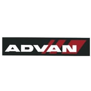 R-1091 [ADVAN レッドライン 白 ステッカー]