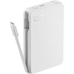 モバイルバッテリー SMARTCOBY Pro SLIM CABLE 10000mAh 35W ホワイト CIO-MB35W2C-10000-SC-WH