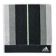 adidas アクセントカラー 25cm×25cm ブラック タオルハンカチ 06-1400060