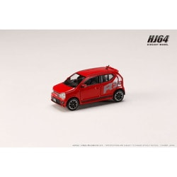 HJ642070BR 1/64 スズキ アルト ターボ RS HA36S RS デカールチューン ピュアレッド [ダイキャストミニカー]