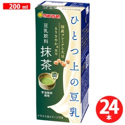 ひとつ上の豆乳 豆乳飲料 抹茶 200ml×24本