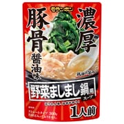 野菜ましまし鍋用スープ 濃厚豚骨醤油味 300g
