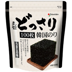 どっさり韓国のり うましお味 100枚