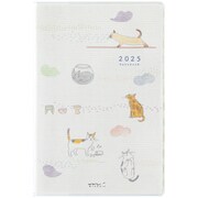 2025年 ポケットダイアリー<ミニ> ネコ柄 22293006