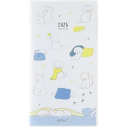 2025年 ポケットダイアリー<スリム> イヌ柄 22297006