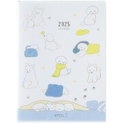 2025年 ポケットダイアリー<A6> イヌ柄 22302006