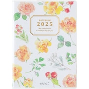 2025年 ポケットダイアリー<A6> カントリータイム 花柄 22304006