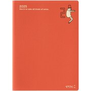 2025年 ポケットダイアリー<A6> 月間 オジサン柄 22306006