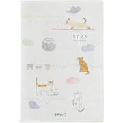 2025年 ポケットダイアリー<B6> ネコ柄 22309006