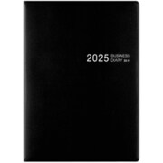 2025年 ビジネスダイアリー<B5> 月間 リング 黒 26894006