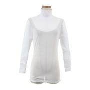 bsg-158lWHITE2M [レディース メッシュインナーHIネック BSG-158LN WHITE2 M]